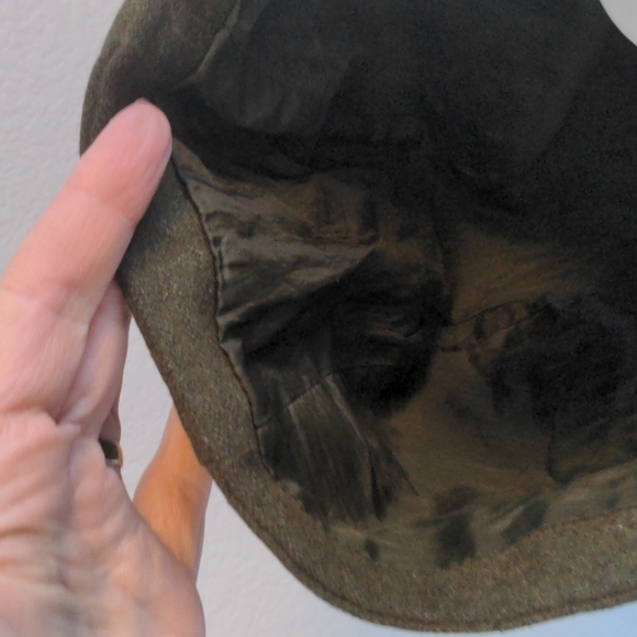 Army Green Wool Utility Coat with Hood - Picture 8 of 12